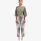 Aloe Silk trousers in pink