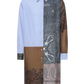 Alomhi Cotton Silk Dress in Khaki