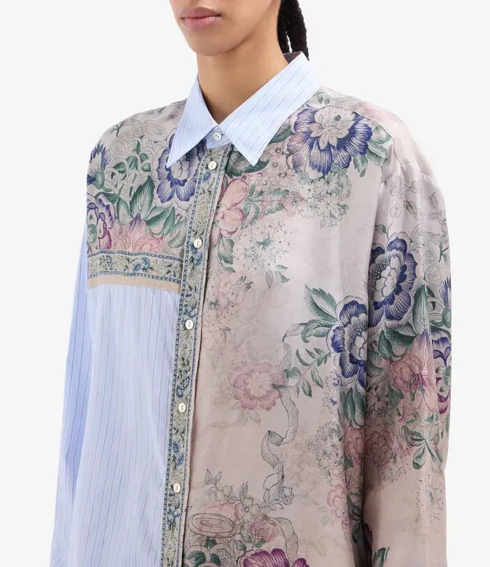 Shirt Alomhi Cotton Silk in Rosa