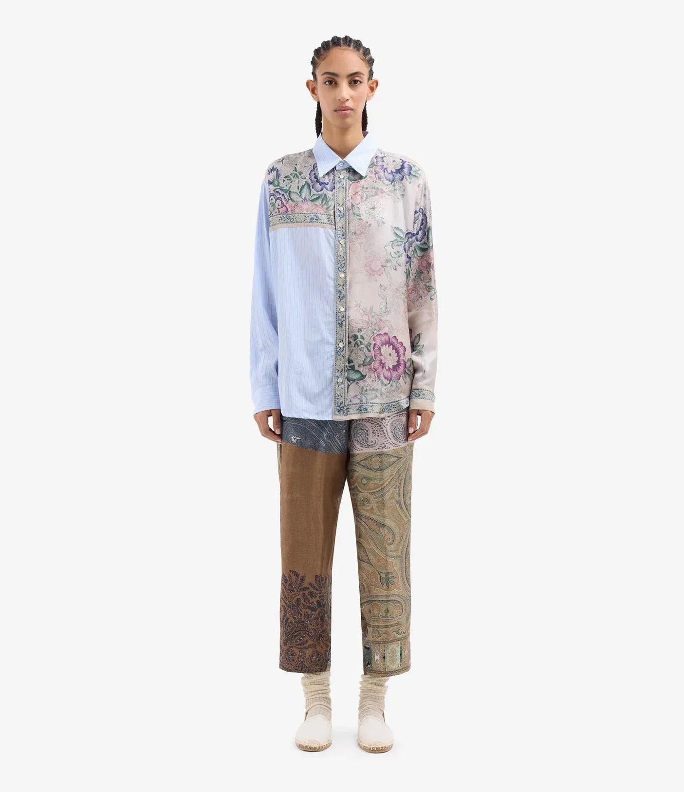 Shirt Alomhi Cotton Silk in Rosa