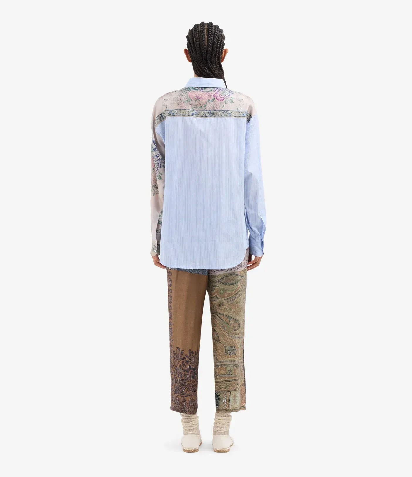 Shirt Alomhi Cotton Silk in Rosa