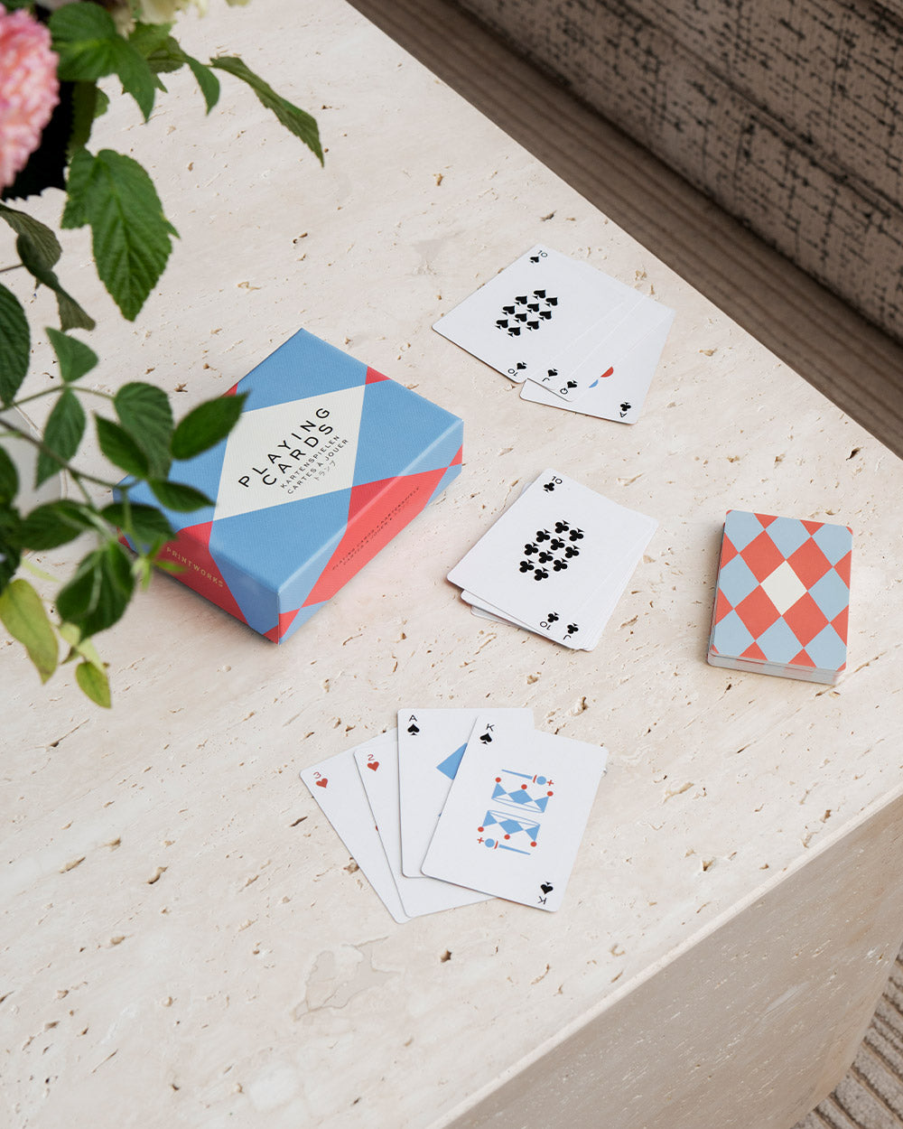 Double Playing Playing Cards