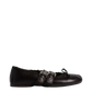 Ballerina Vita Fur in Dark Brown