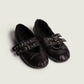 Ballerina Vita Fur in Dark Brown