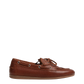 Boat Loafer Soft Leather in Walnut