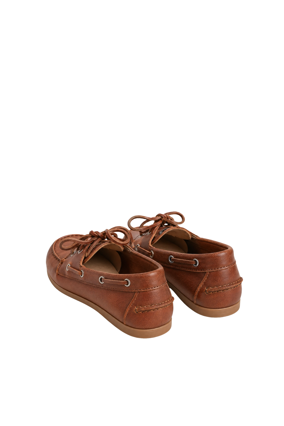 Boat Loafer Soft Leather in Walnut
