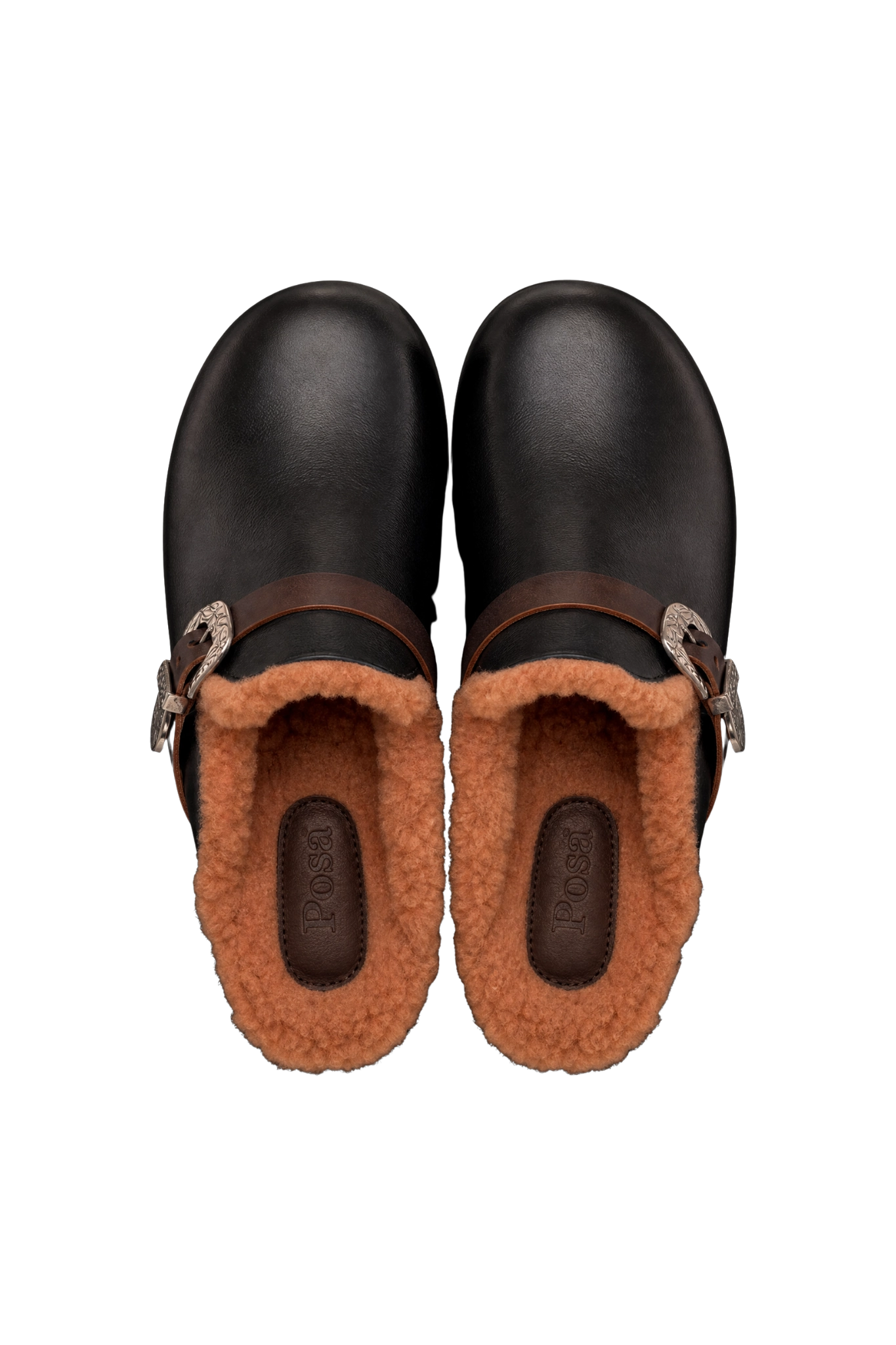 Clog Cortina in Coffee