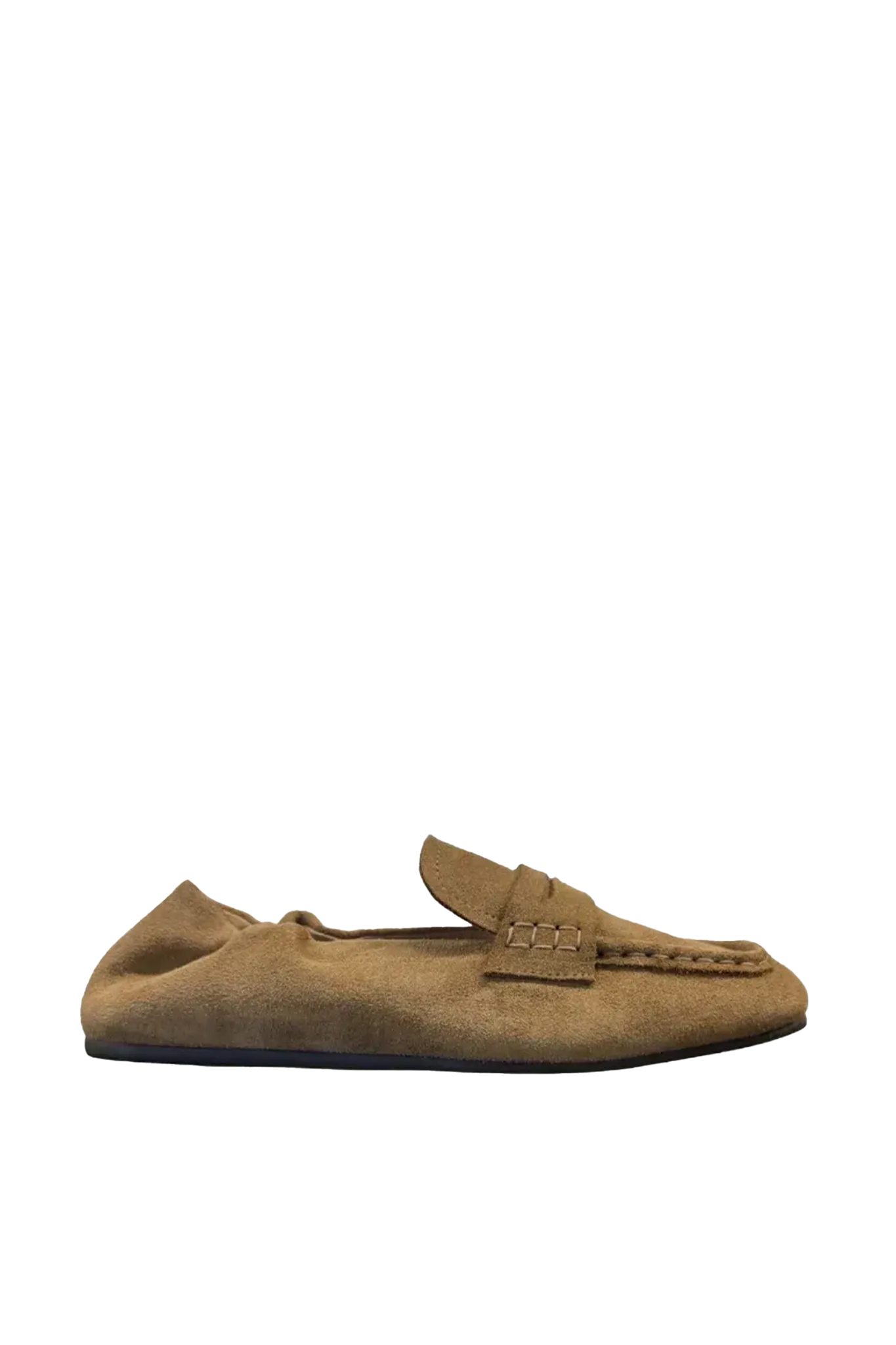 Penny Loafer Square in Light Camel