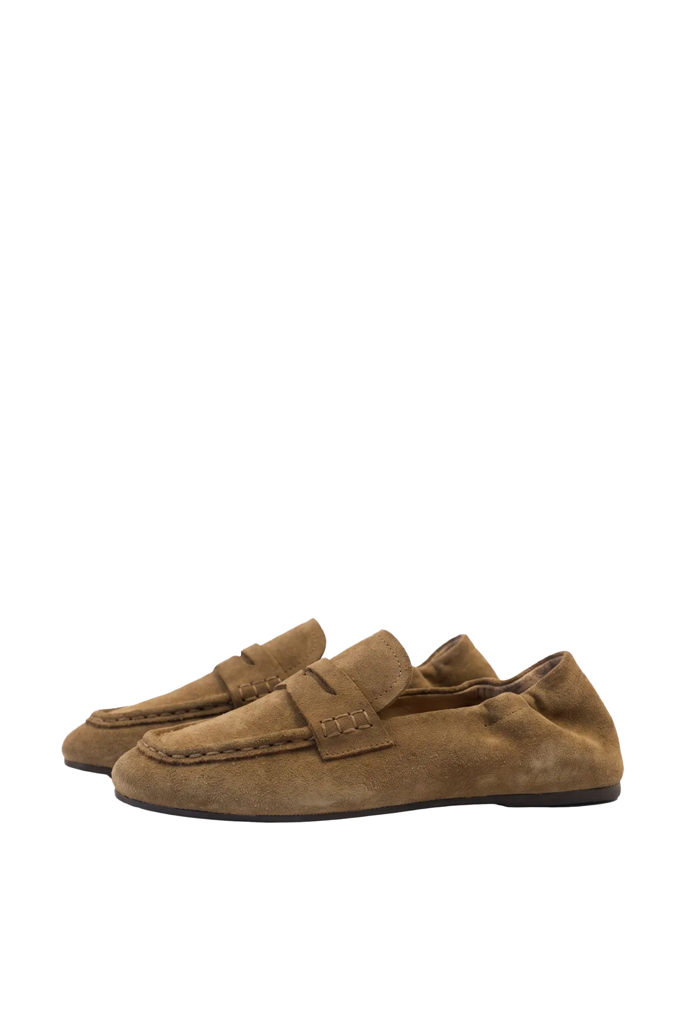 Penny Loafer Square in Light Camel