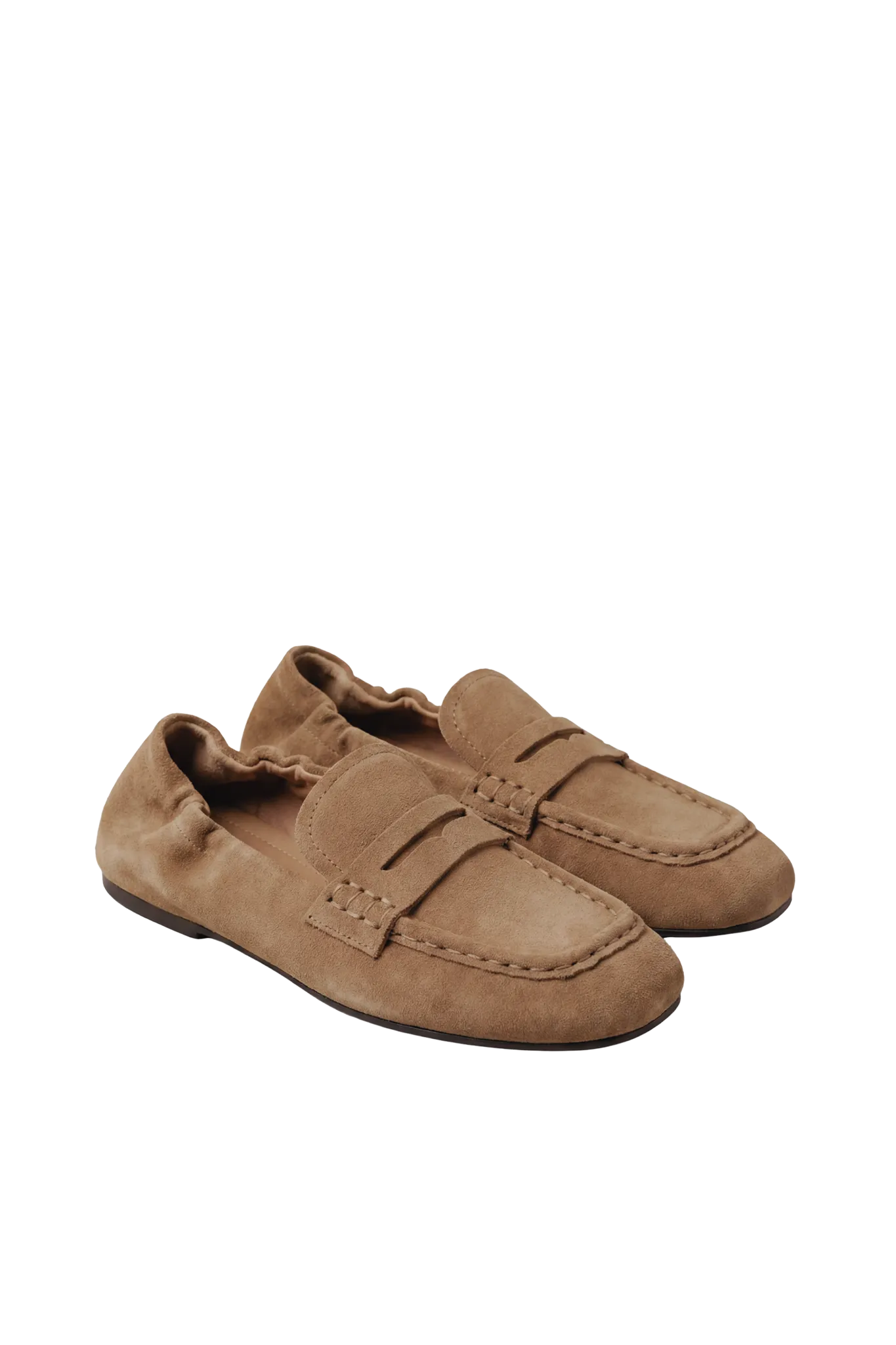 Penny Loafer Square in Light Camel