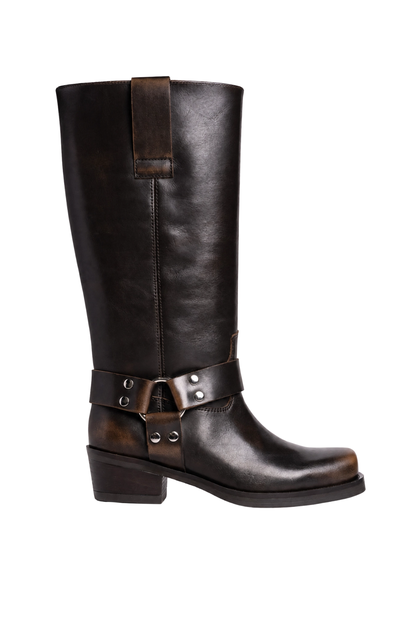 Texas Boot Leather in Coffee