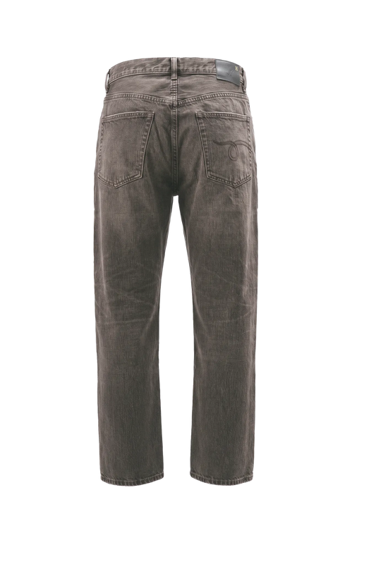 Jeans BF in Worn Chocolate Brown