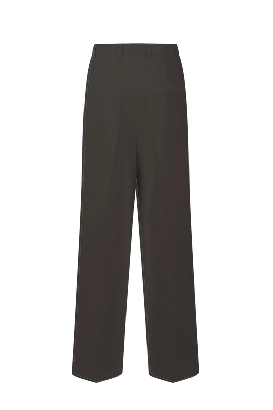 Noa Fluid Cade trousers in chocolate