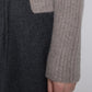 Pullover Oversized Turtle Neck in Dark Beige Melange