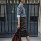 Rock Cuir in Chocolate