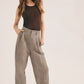 Hose Noa Crop in Greige