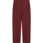 Hose Noa Crop in Merlot