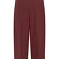 Hose Noa Crop in Merlot
