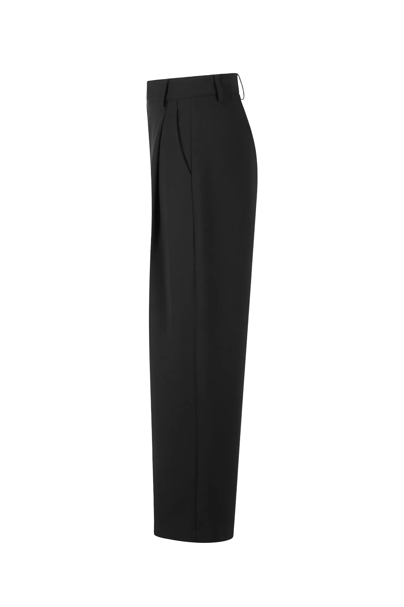 Robin Fluid Cade trousers in black