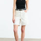 Denim Short Russell in Cream