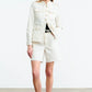 Denim Short Russell in Cream