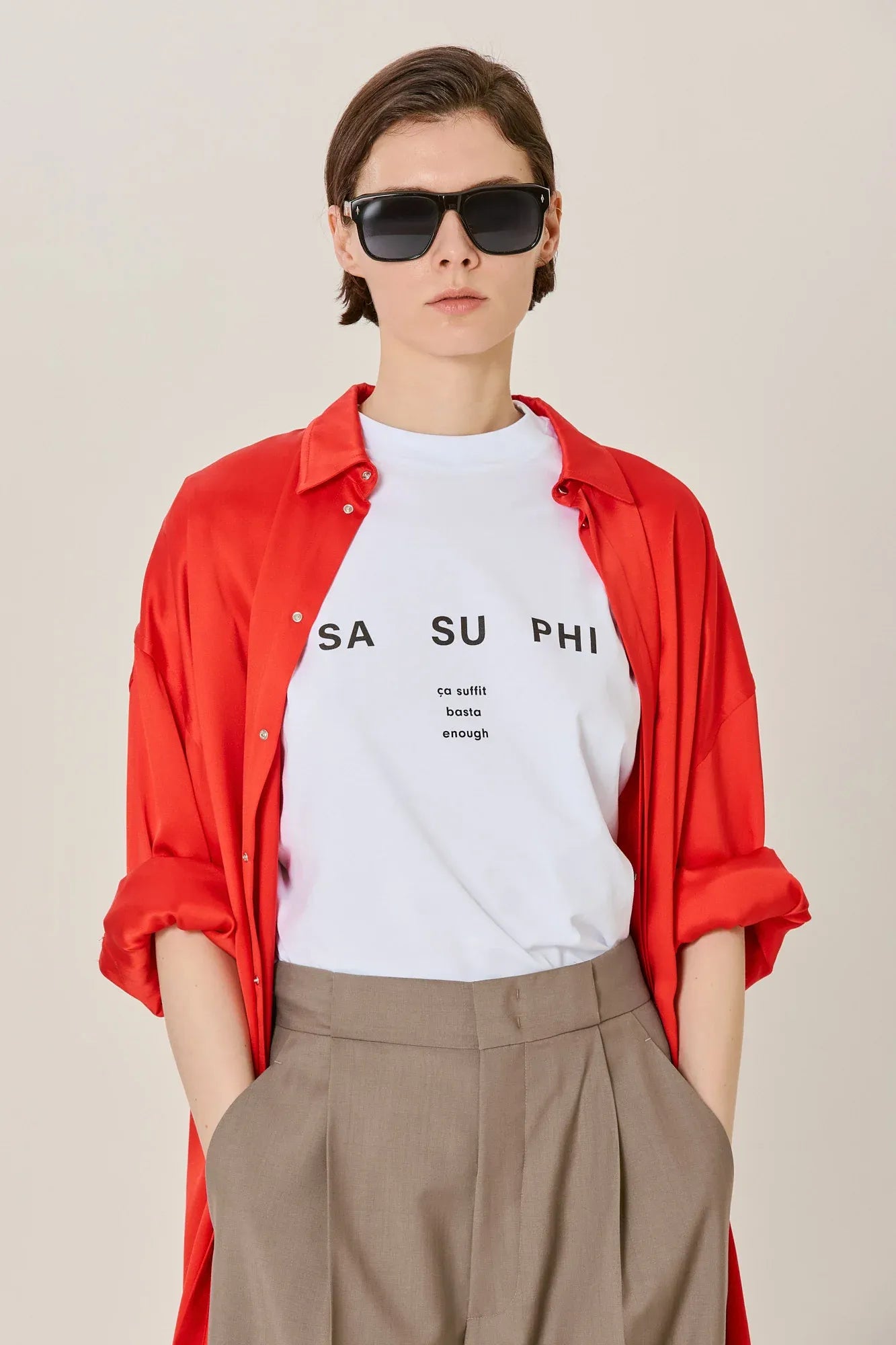 T-Shirt SA SU PHI in White