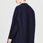 Cardigan Medium Length Cape in Navy