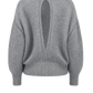 Pullover Raglan High Neck in Grey
