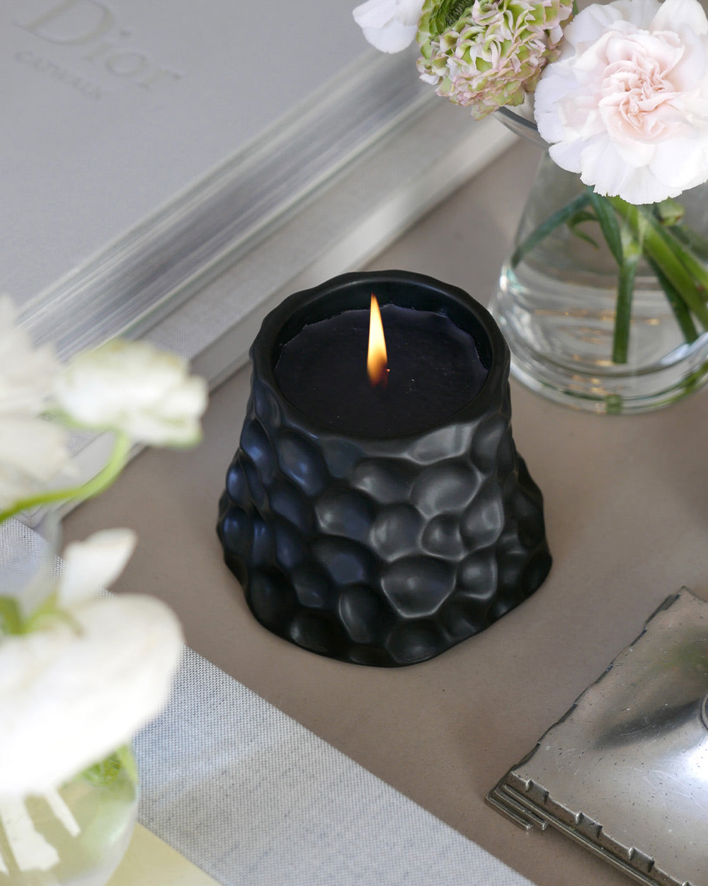 Volcano scented candle