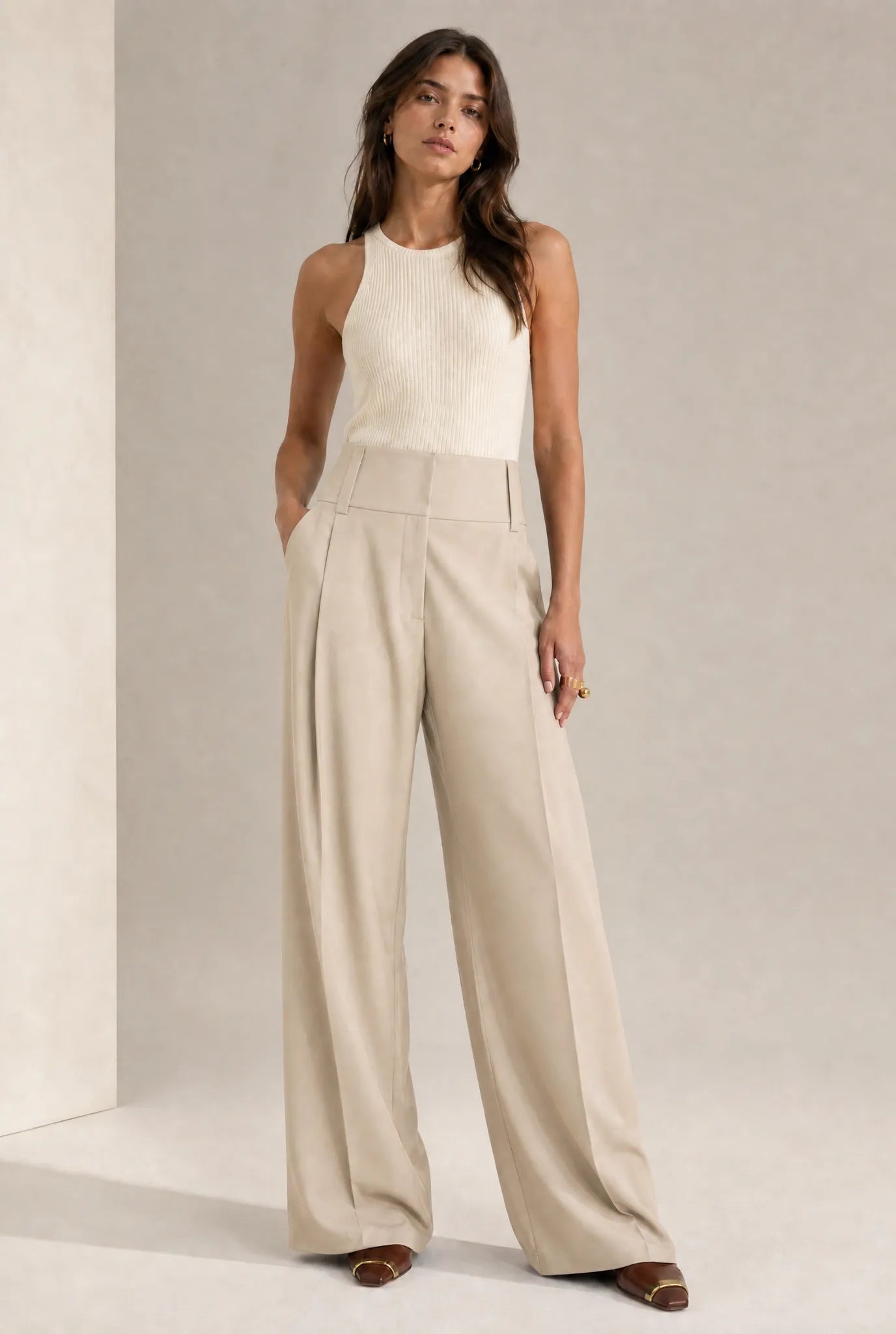 Hose Girino in Beige
