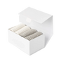 Cashmere Socks in Greige & Featherwhite
