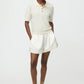 Pullover Brushed Pique in Featherwhite