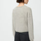 Cardigan Argyle in Greige