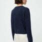 Cardigan Argyle in Navy