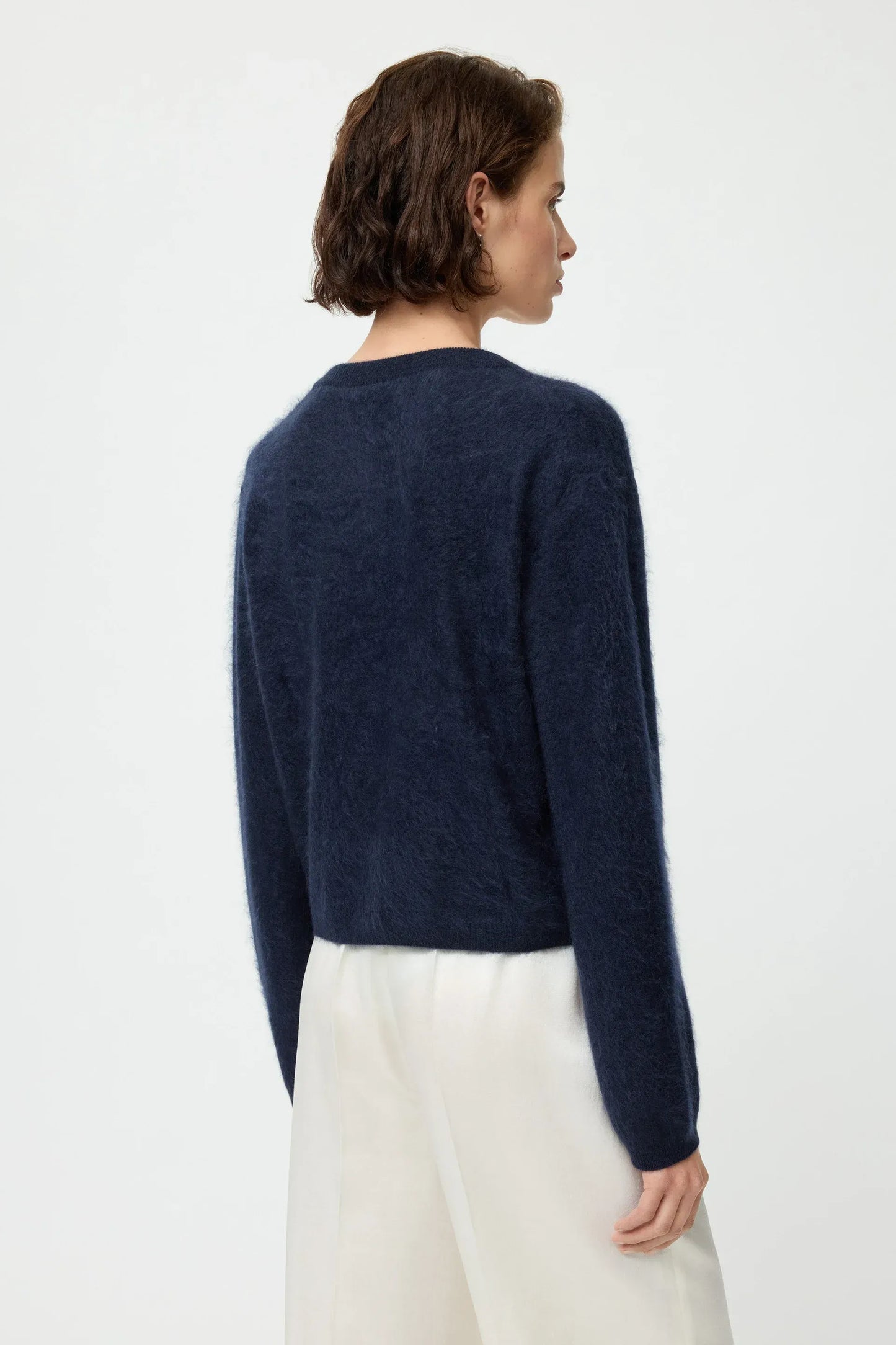 Cardigan Argyle in Navy