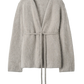 Cardigan Brushed in Greige