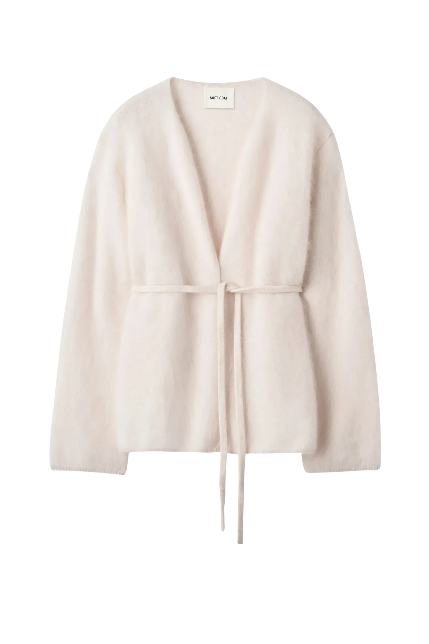 Cardigan Brushed in Powder