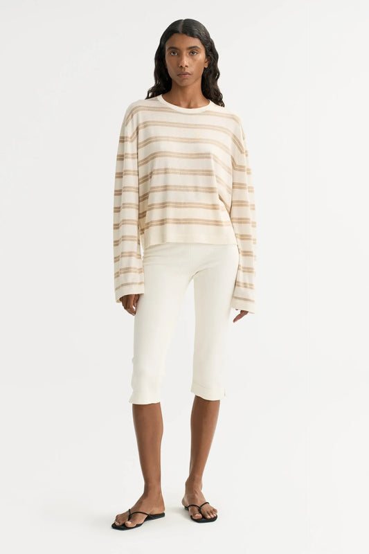 Hose Capri in Ivory