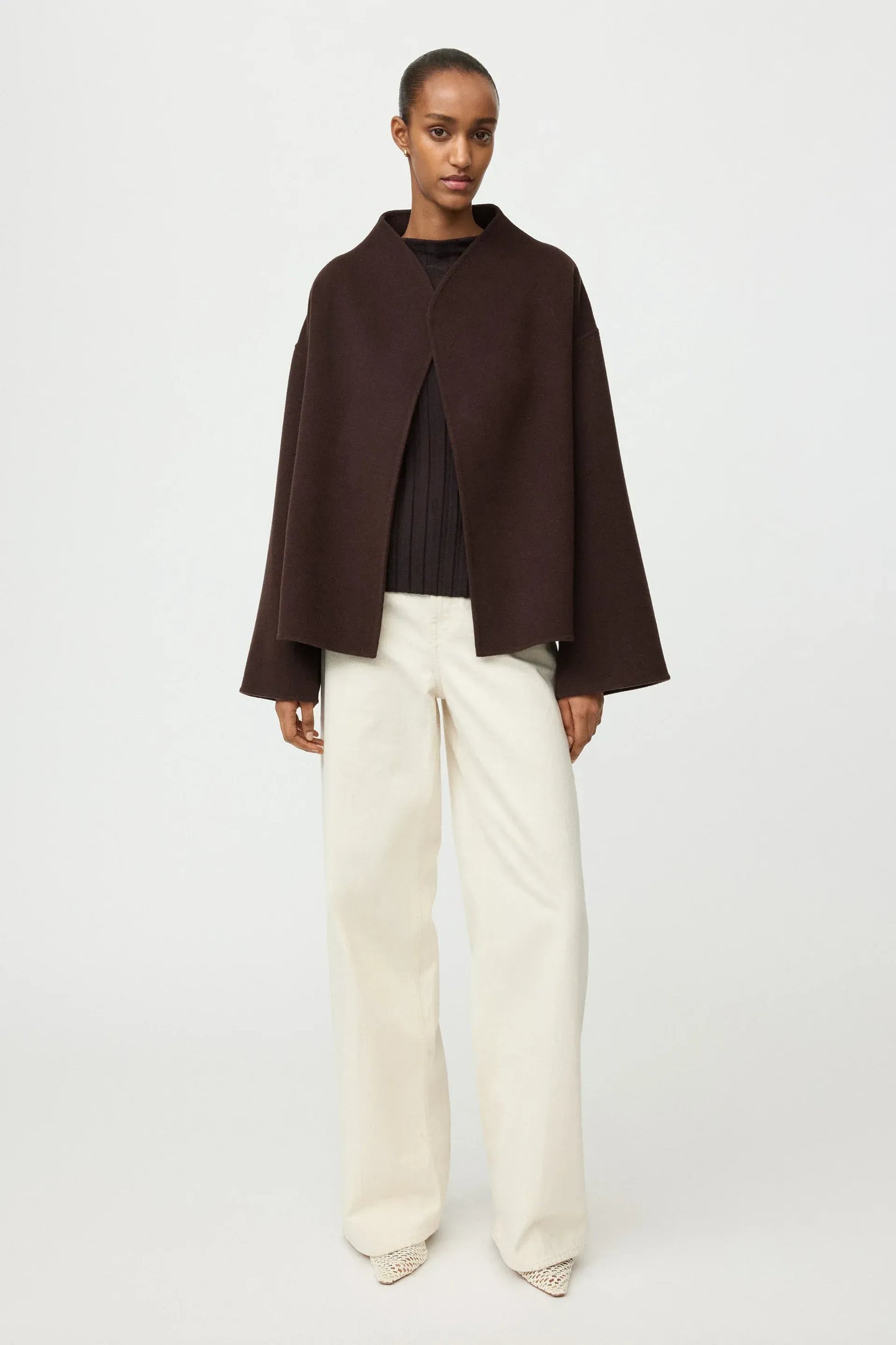 Jacke Short in Mocha
