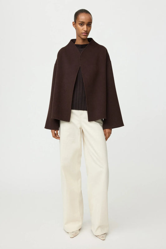 Jacke Short in Mocha