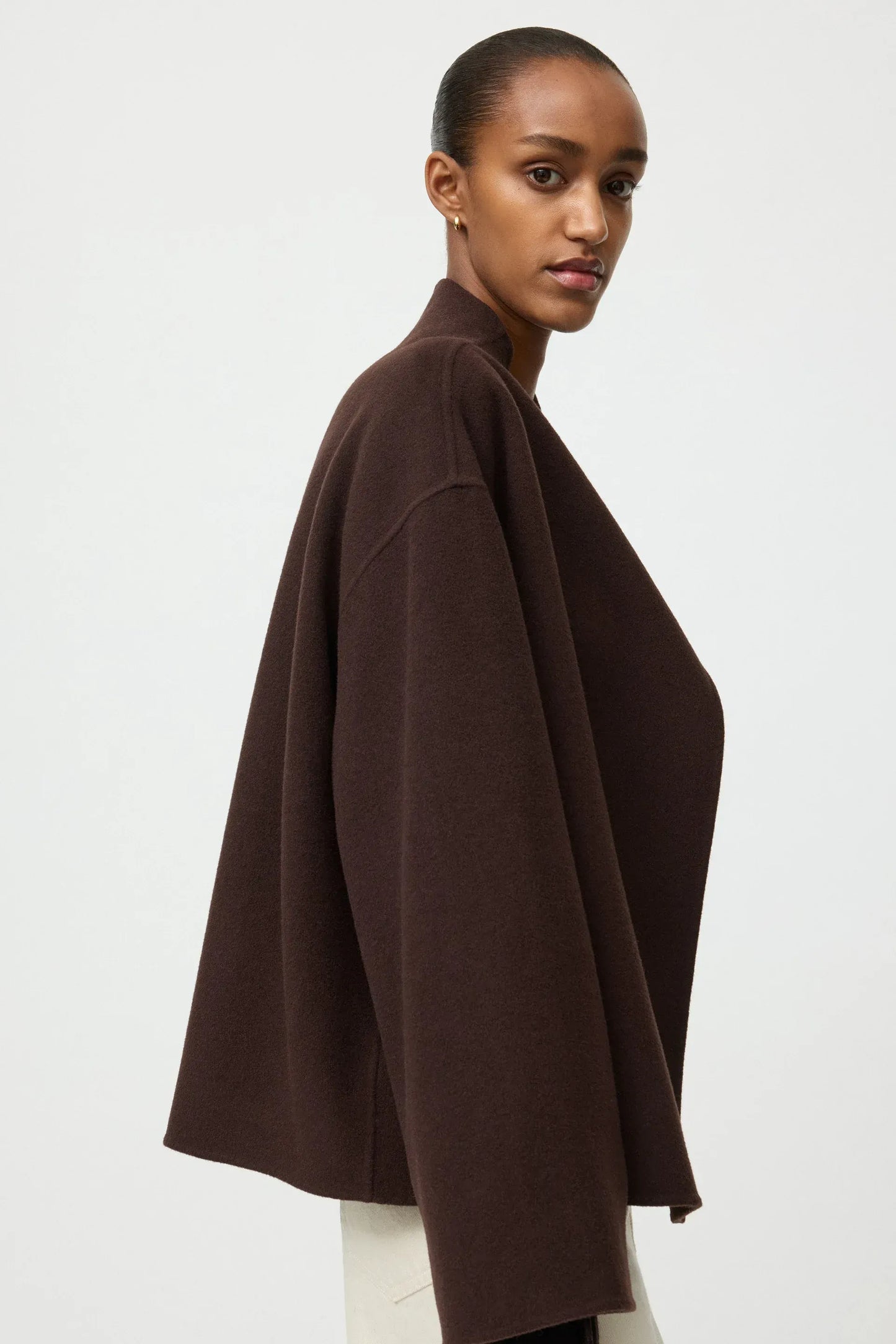 Jacke Short in Mocha