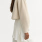 Jacke Zip in Cream