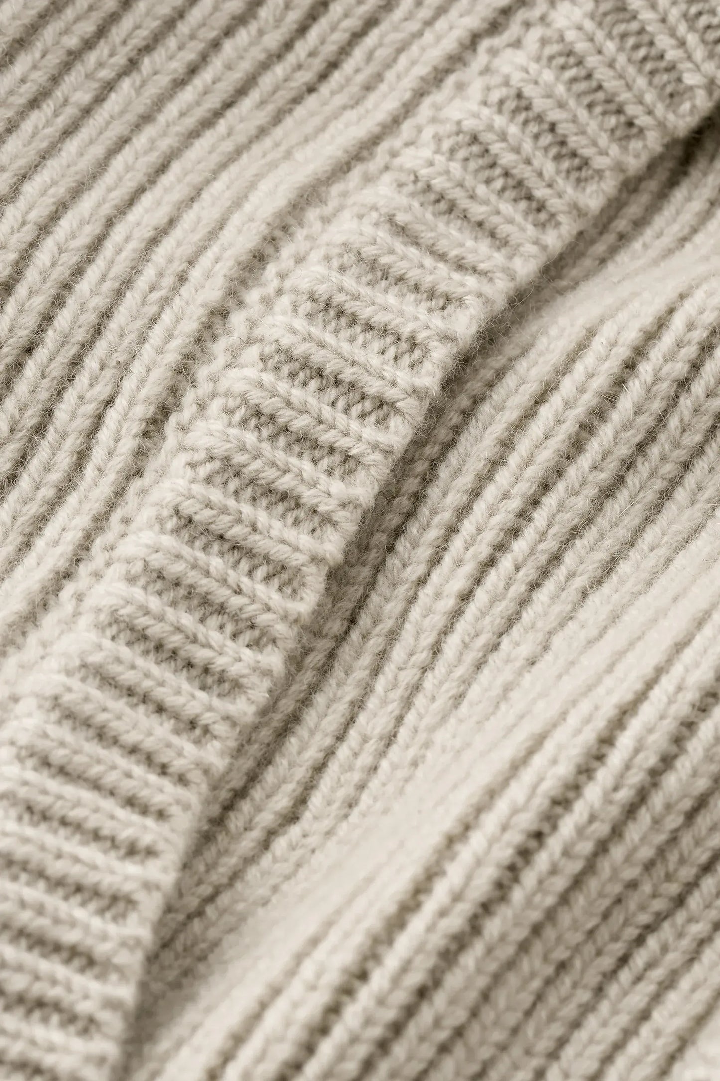 Kapuzenschal Bonnet in Chalk