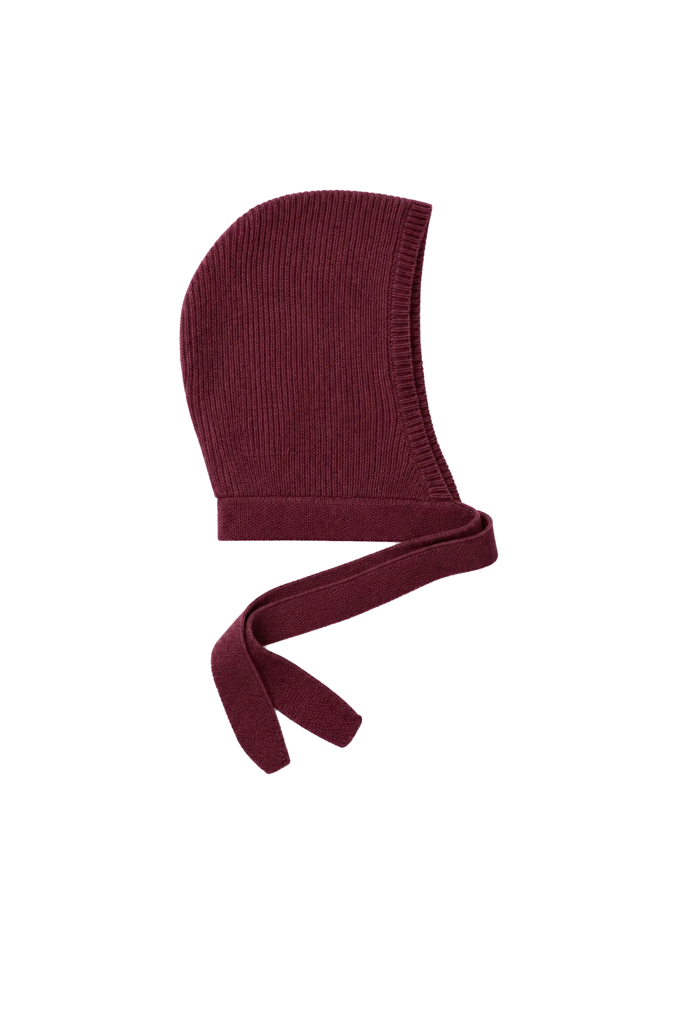 Kapuzenschal Bonnet in Bordeaux