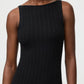 Kleid Fine Knit Cable Knit in Black