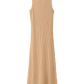 Kleid Fine Knit Cable Knit in Camel