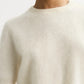 Pullover Brushed Short Sleeve in Featherwhite