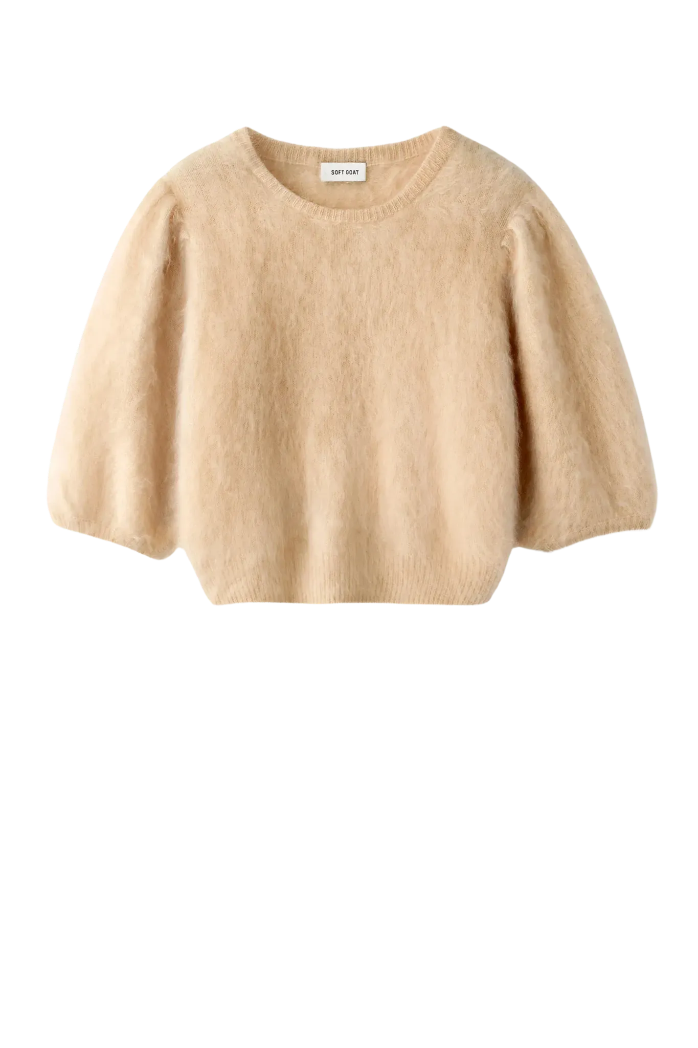 Pullover Brushed Top in Camel