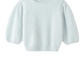 Pullover Brushed Top in Ice Blue