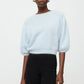 Pullover Brushed Top in Ice Blue